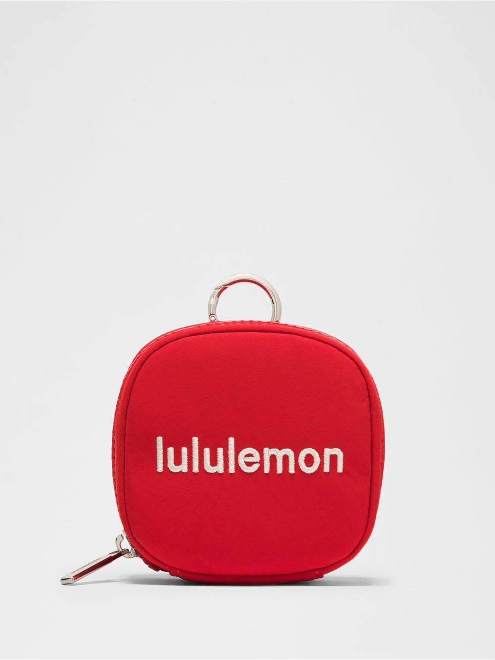Lululemon Red Clippable Commuter Organizer Pouch